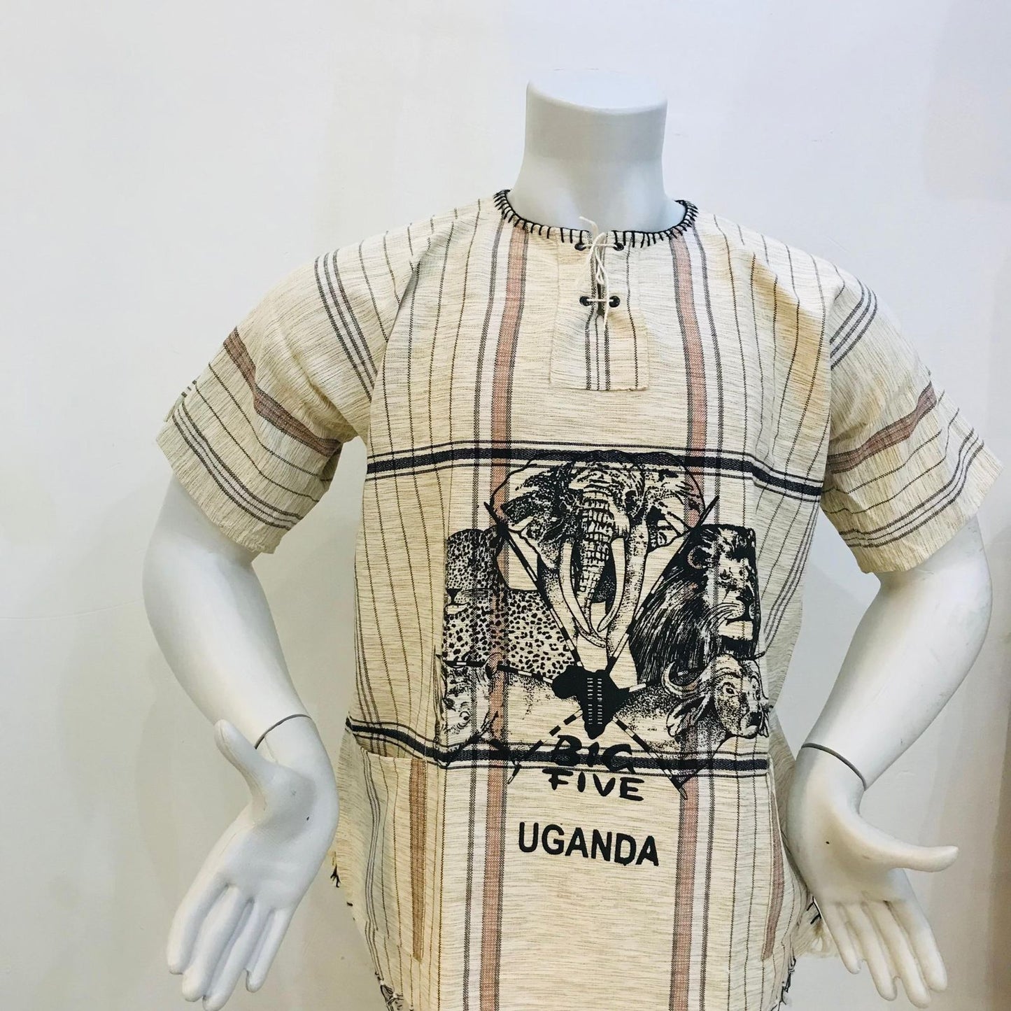 Mens shirt with Animal print