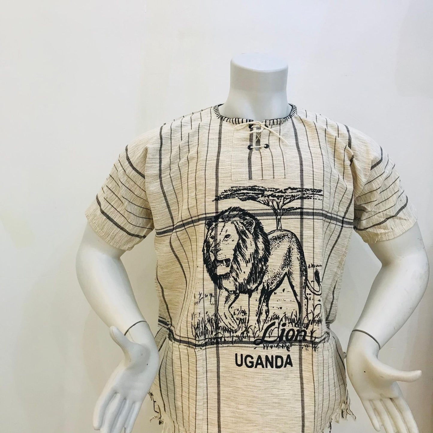 Mens shirt with Animal print