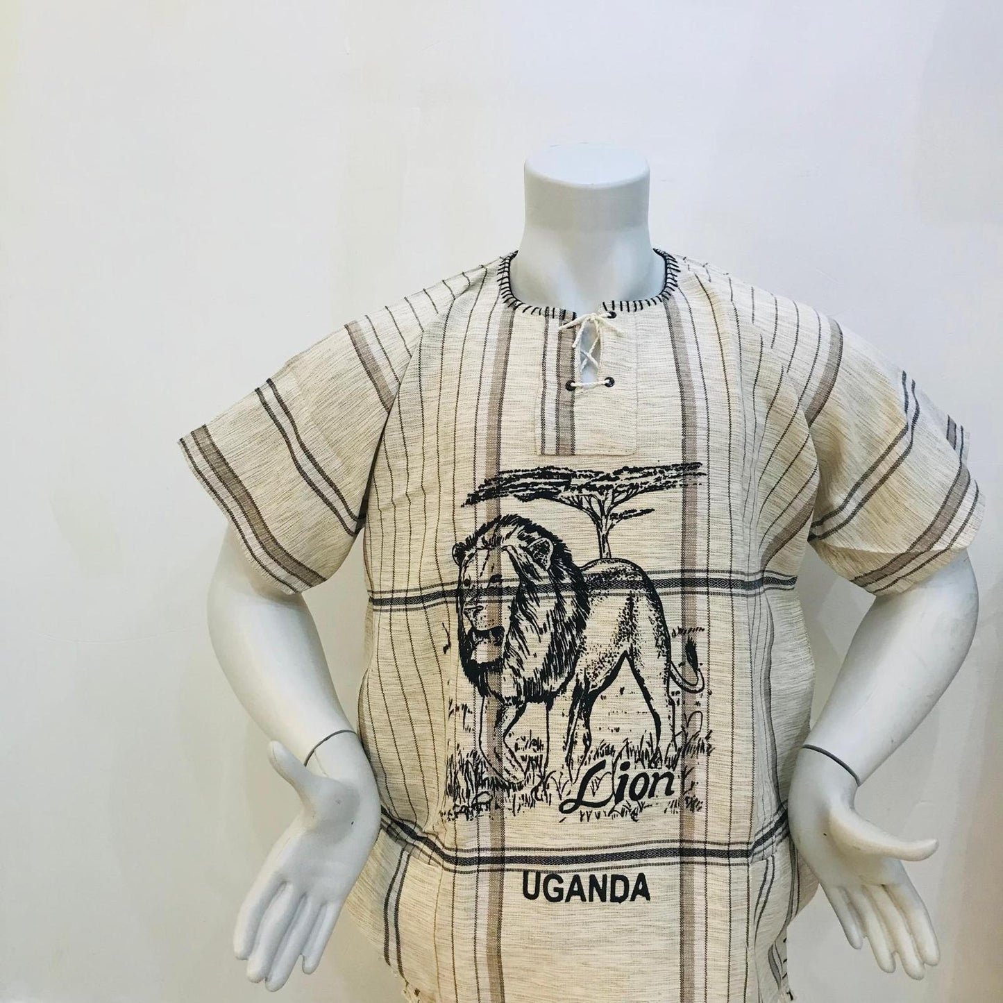 Mens shirt with Animal print