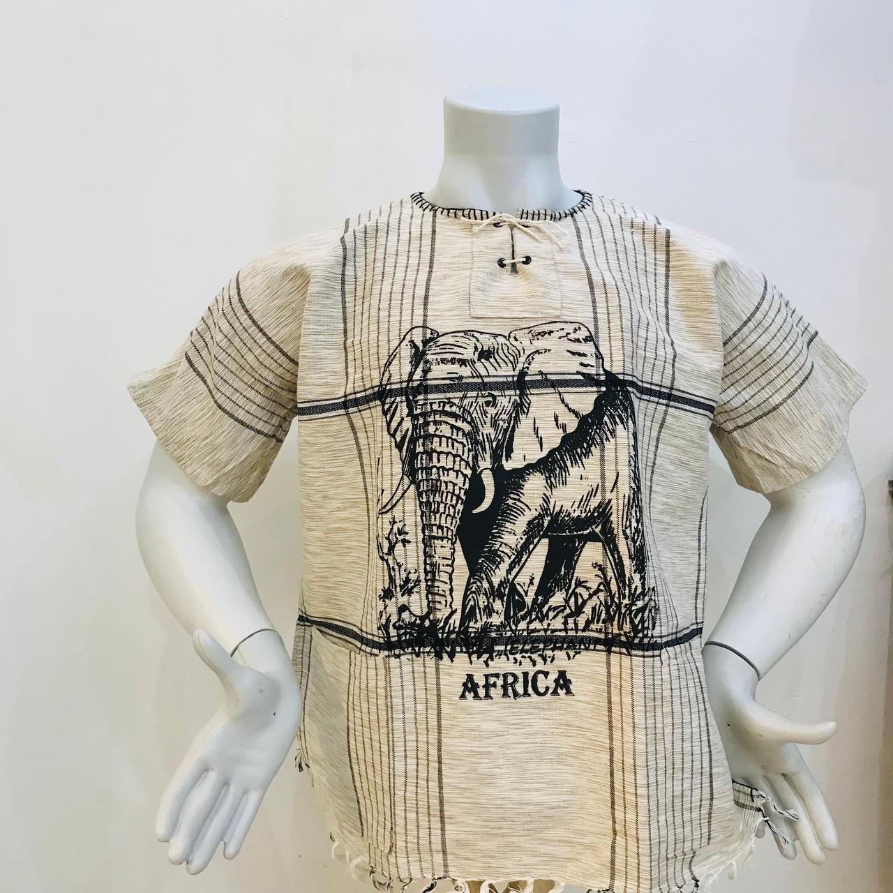 Mens shirt with Animal print