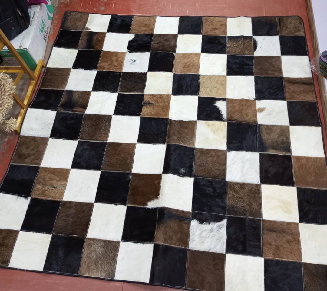 Cow hide rug