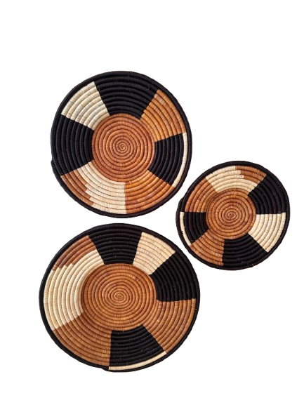 Handcrafted African Basket Wall Decor