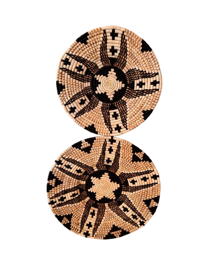 Handcrafted African Basket Wall Decor