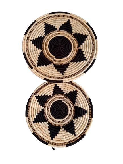 Handcrafted African Basket Wall Decor