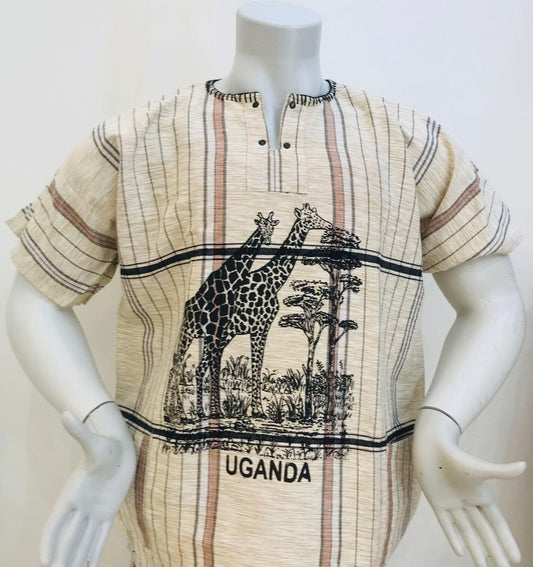 Mens shirt with Animal print