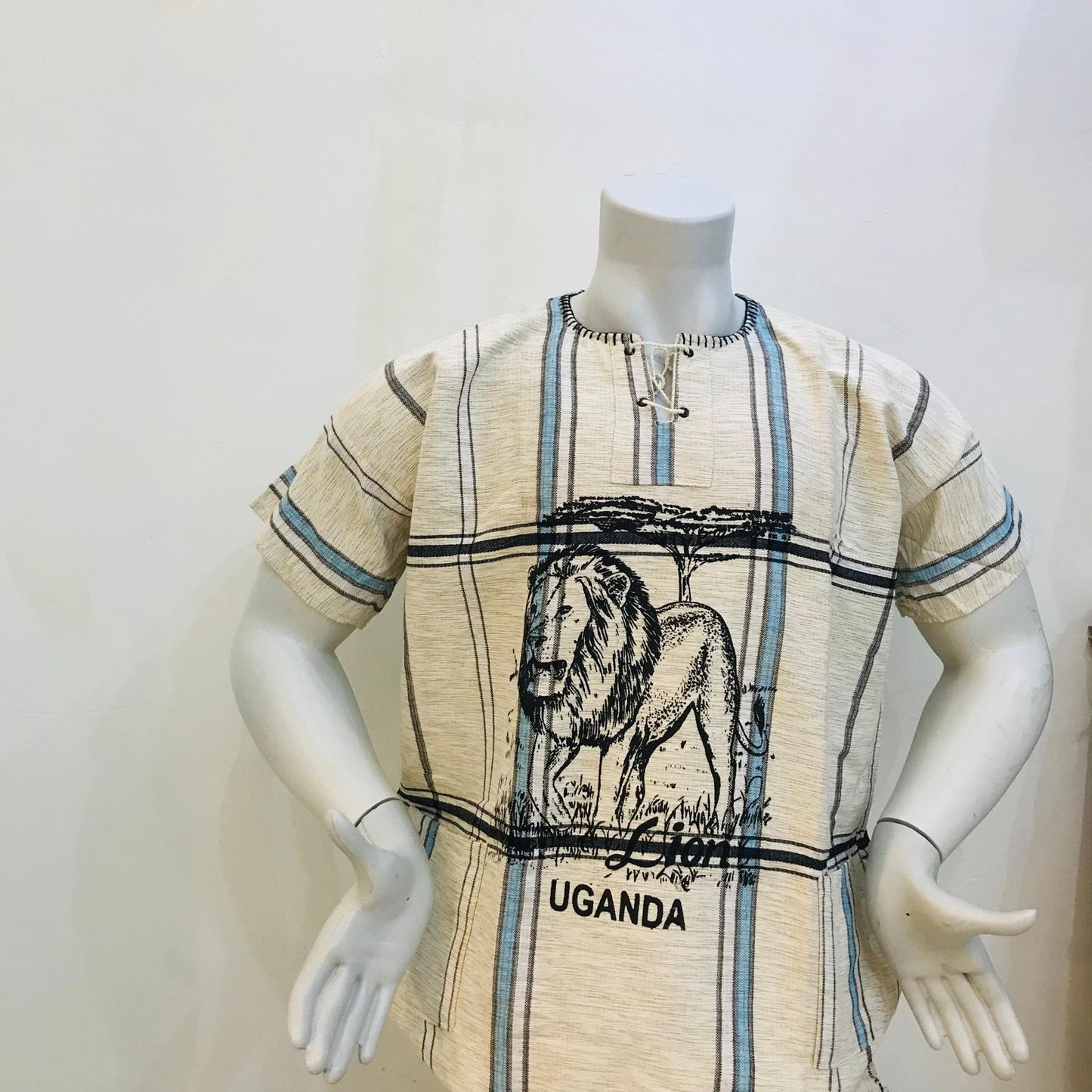 Mens shirt with Animal print