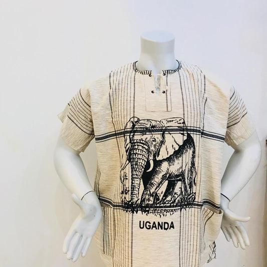 Mens shirt with Animal print