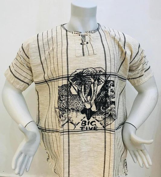 Mens shirt with Animal print