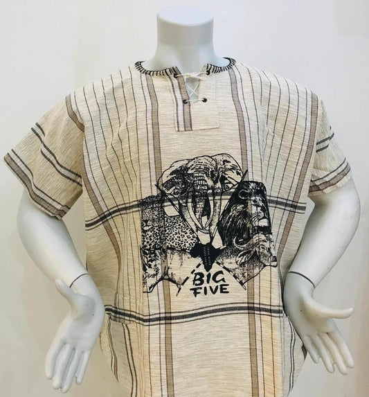 Mens shirt with Animal print