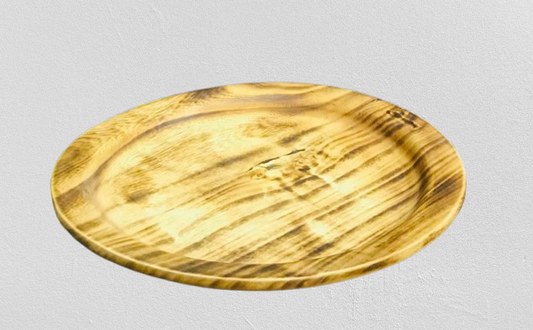 Wooden plate