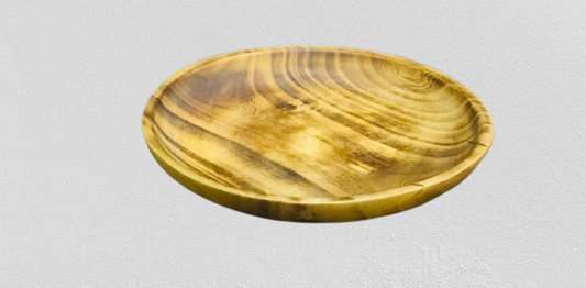 Wooden plate