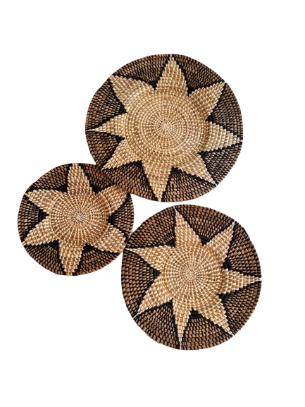 Handcrafted African Basket Wall Decor