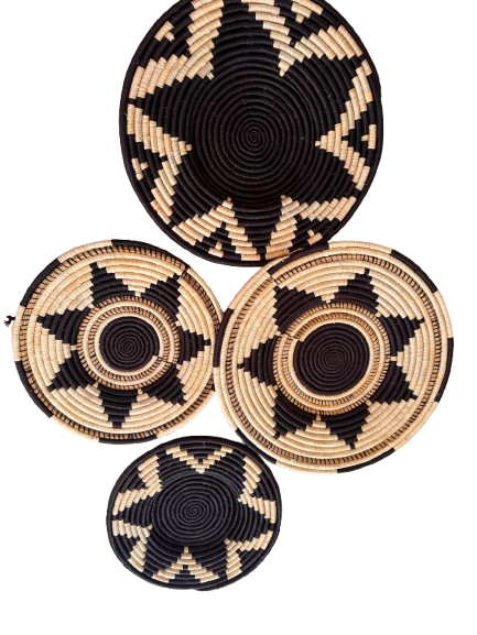 Handcrafted African Basket Wall Decor