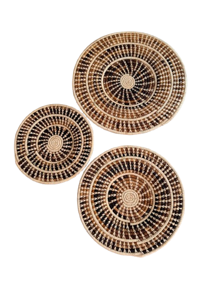 Handcrafted African Basket Wall Decor
