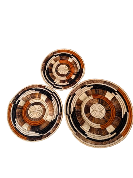 Handcrafted African Basket Wall Decor