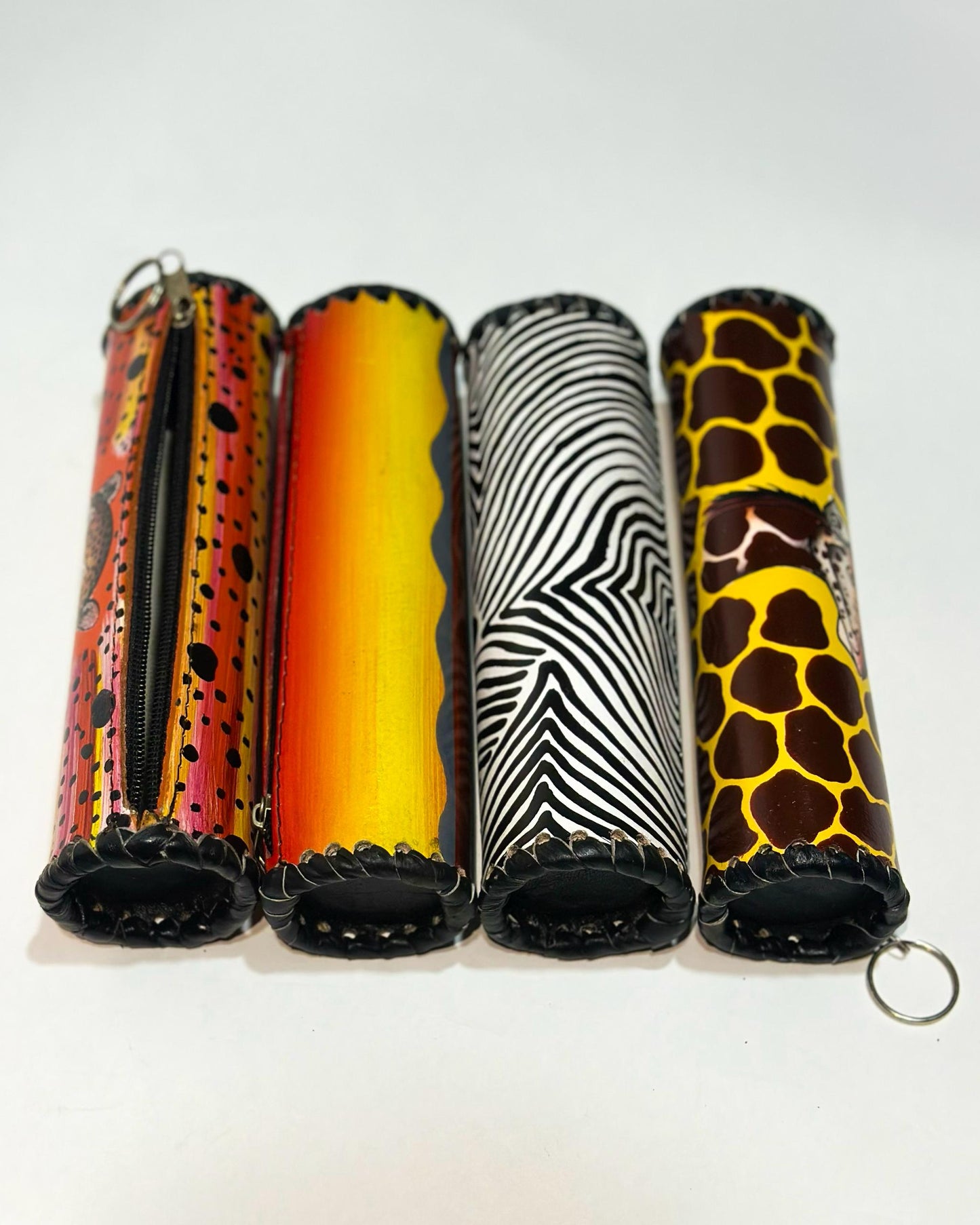 Leather pencil case