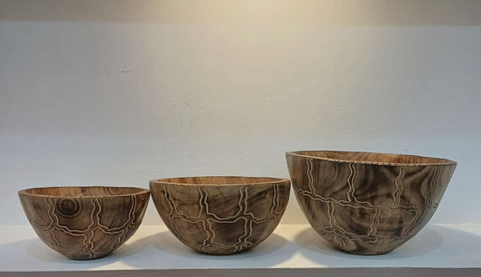 Wooden bowls