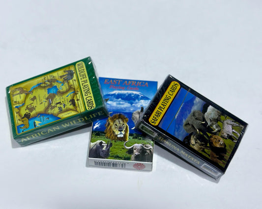 Safari playing cards