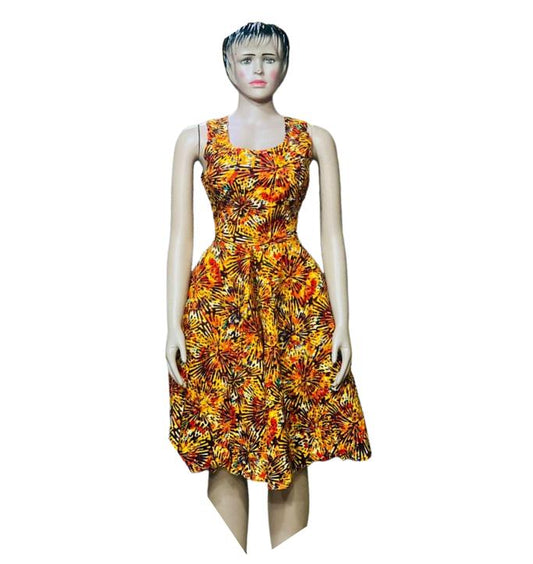 Short kitengi dress