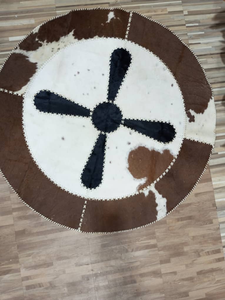 Cow hide rug
