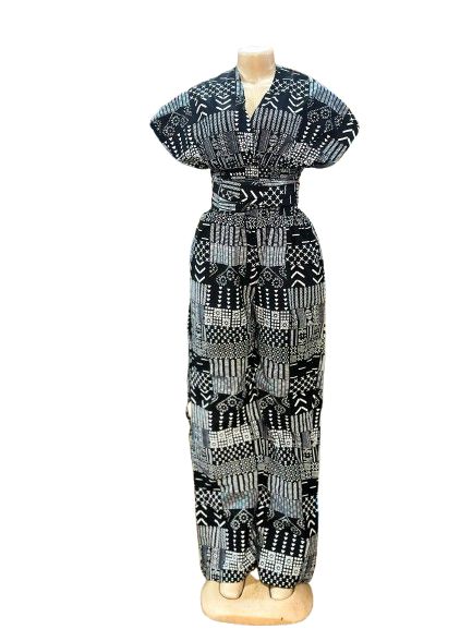 Ladies African print romper