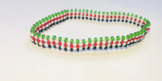 Beaded bangle