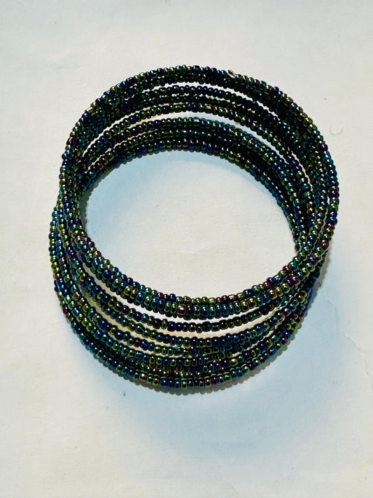 Beaded bangle