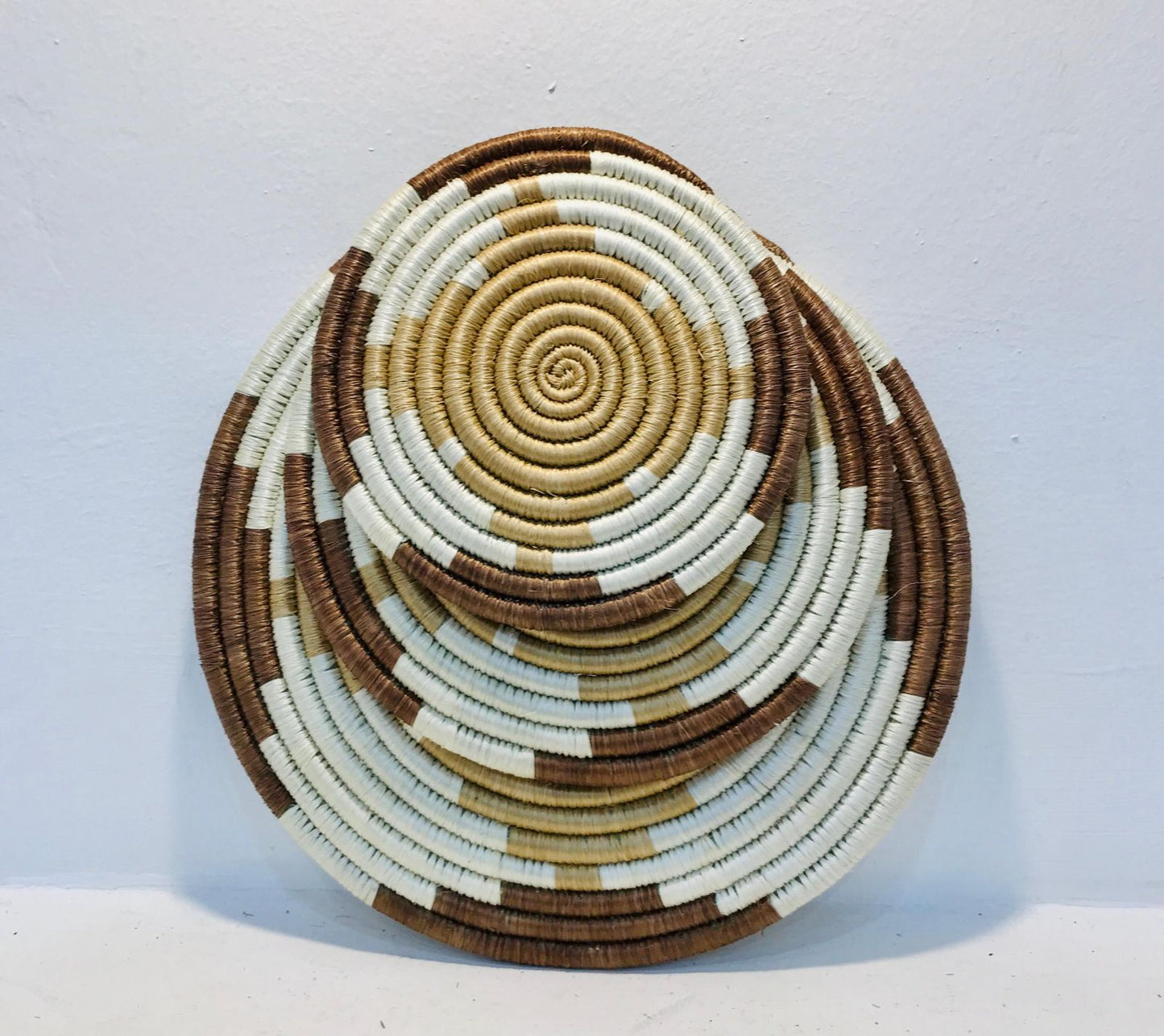 Raffia baskets