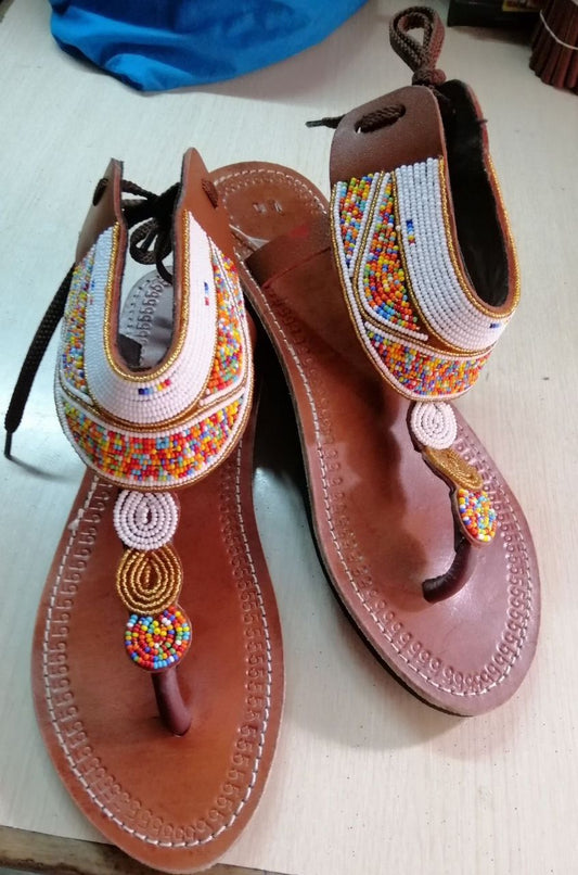 Gladiator leather sandals