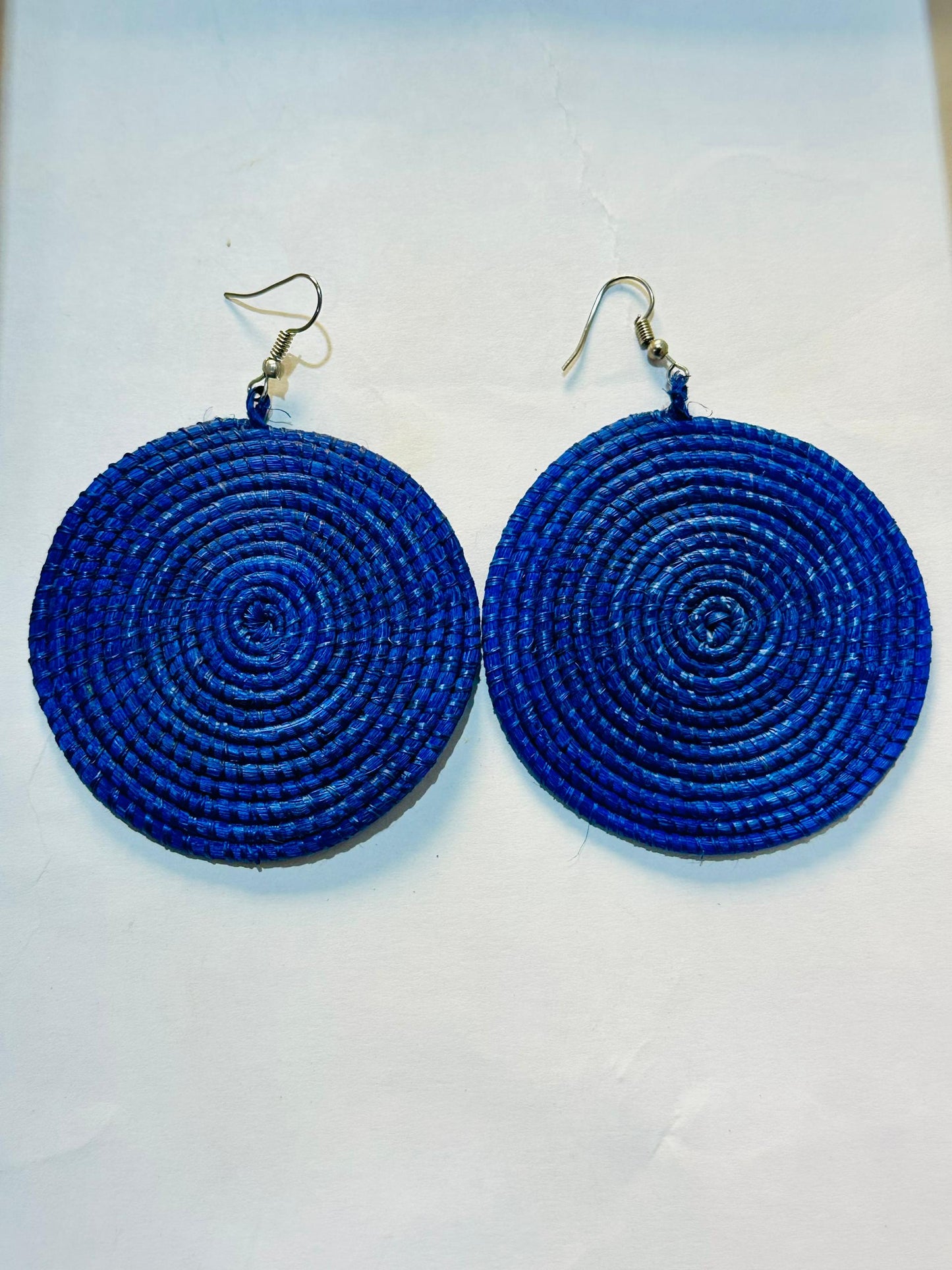 Woven earrings