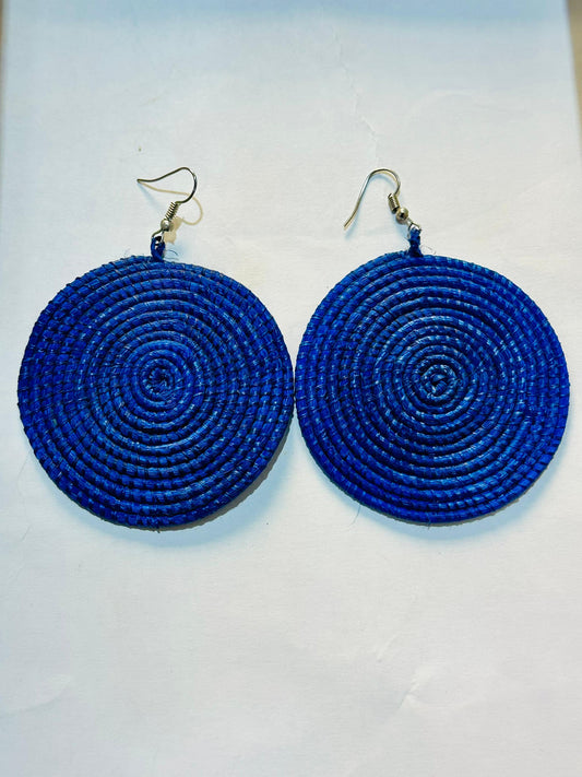 Woven earrings