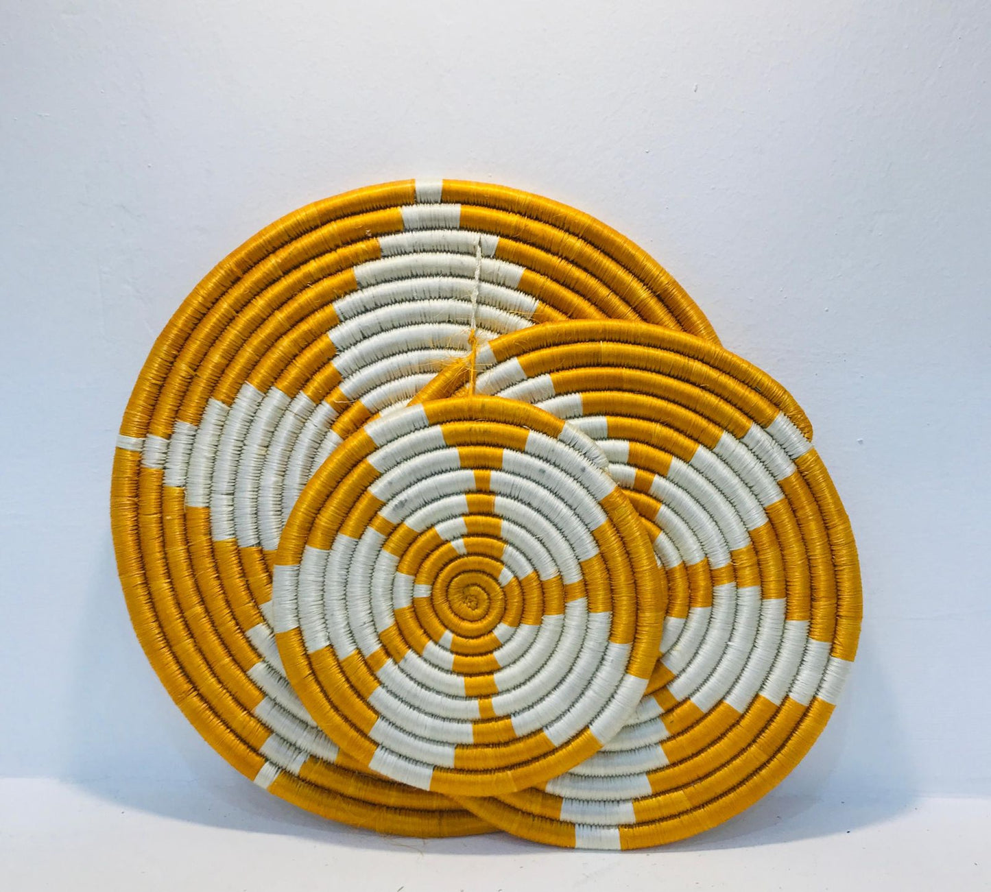 Raffia baskets