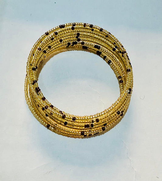 Beaded bangle