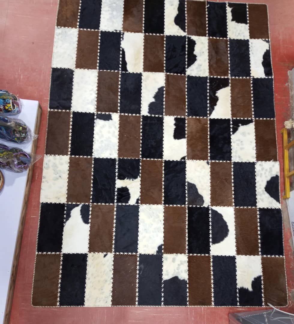 Cow hide rug