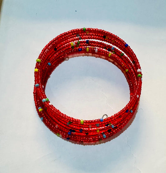 Beaded bangle