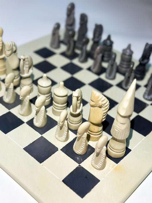 Stone chessboard