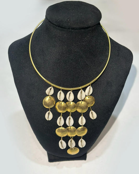 Cowrie shell necklace