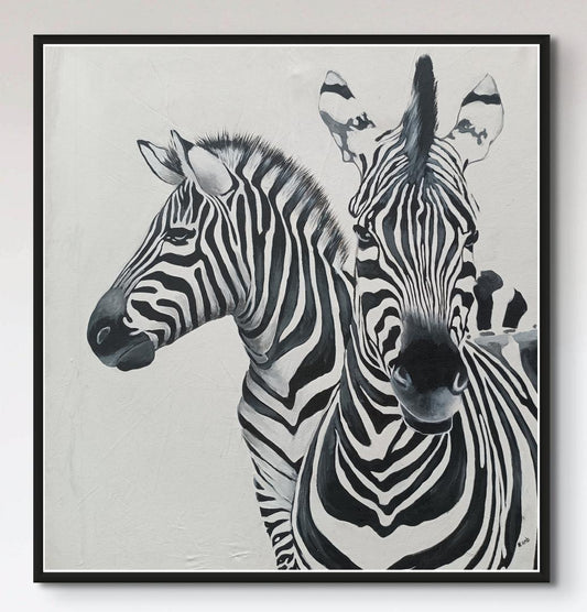 Zebras vibing