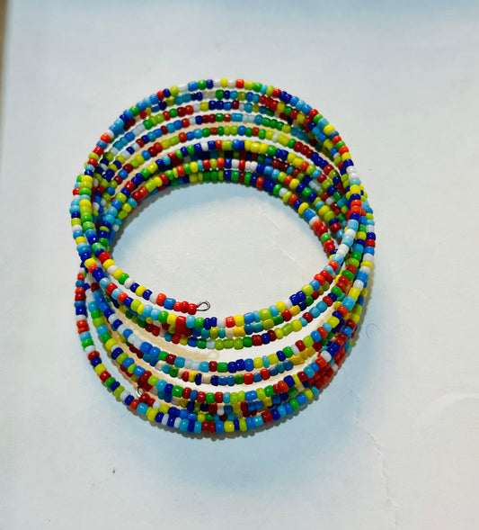 Beaded bangle
