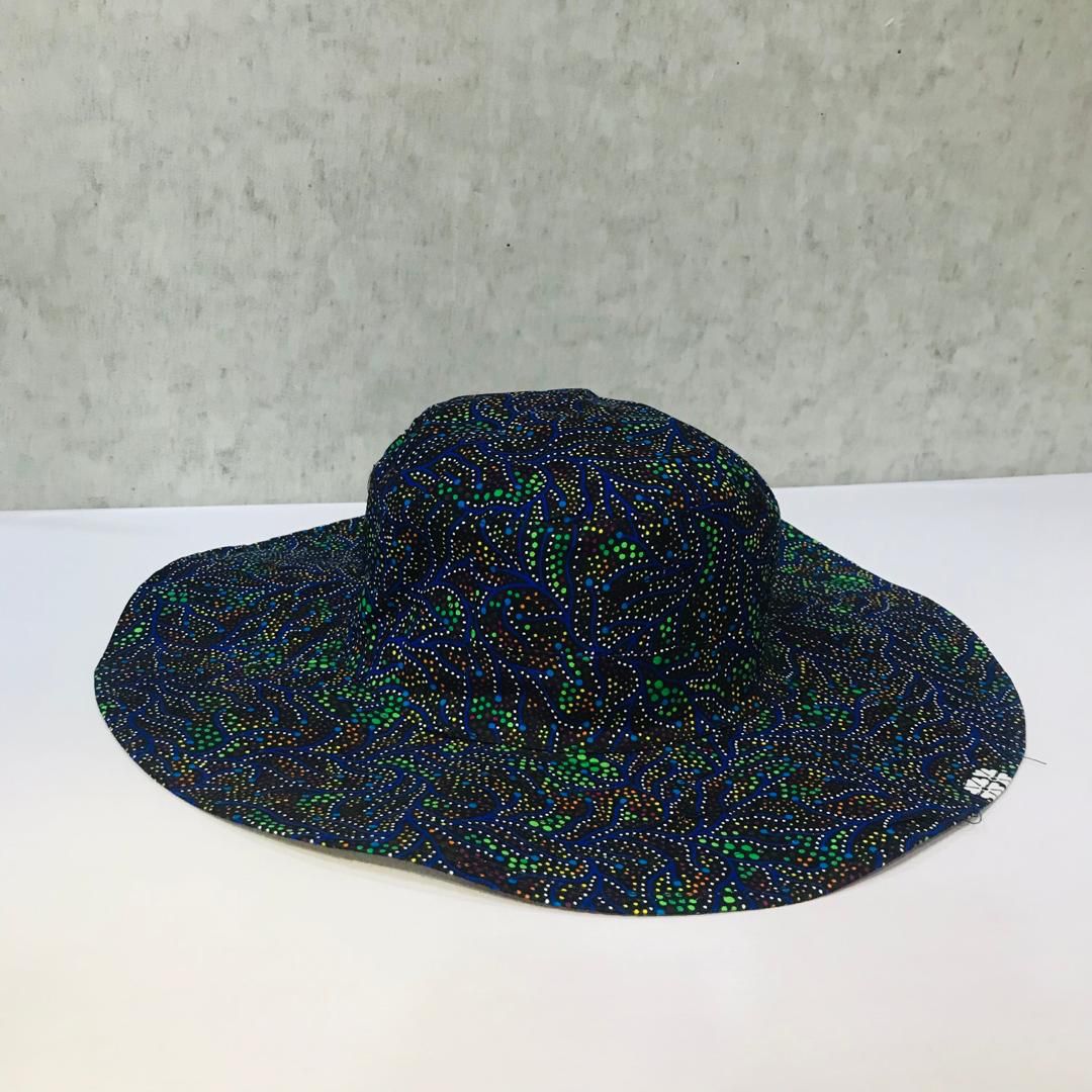 African print stylish hats