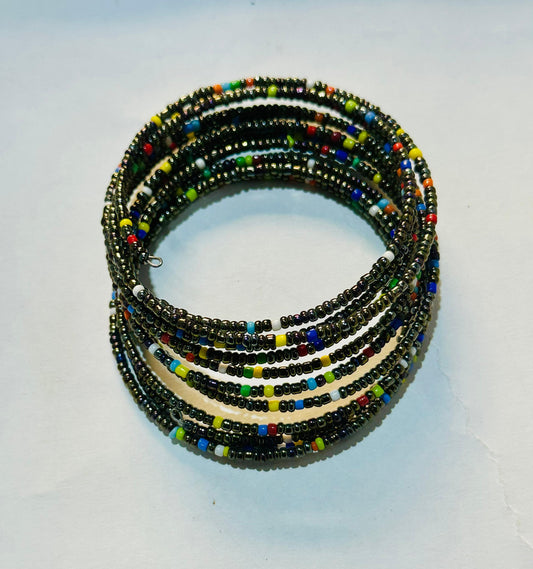 Beaded bangle