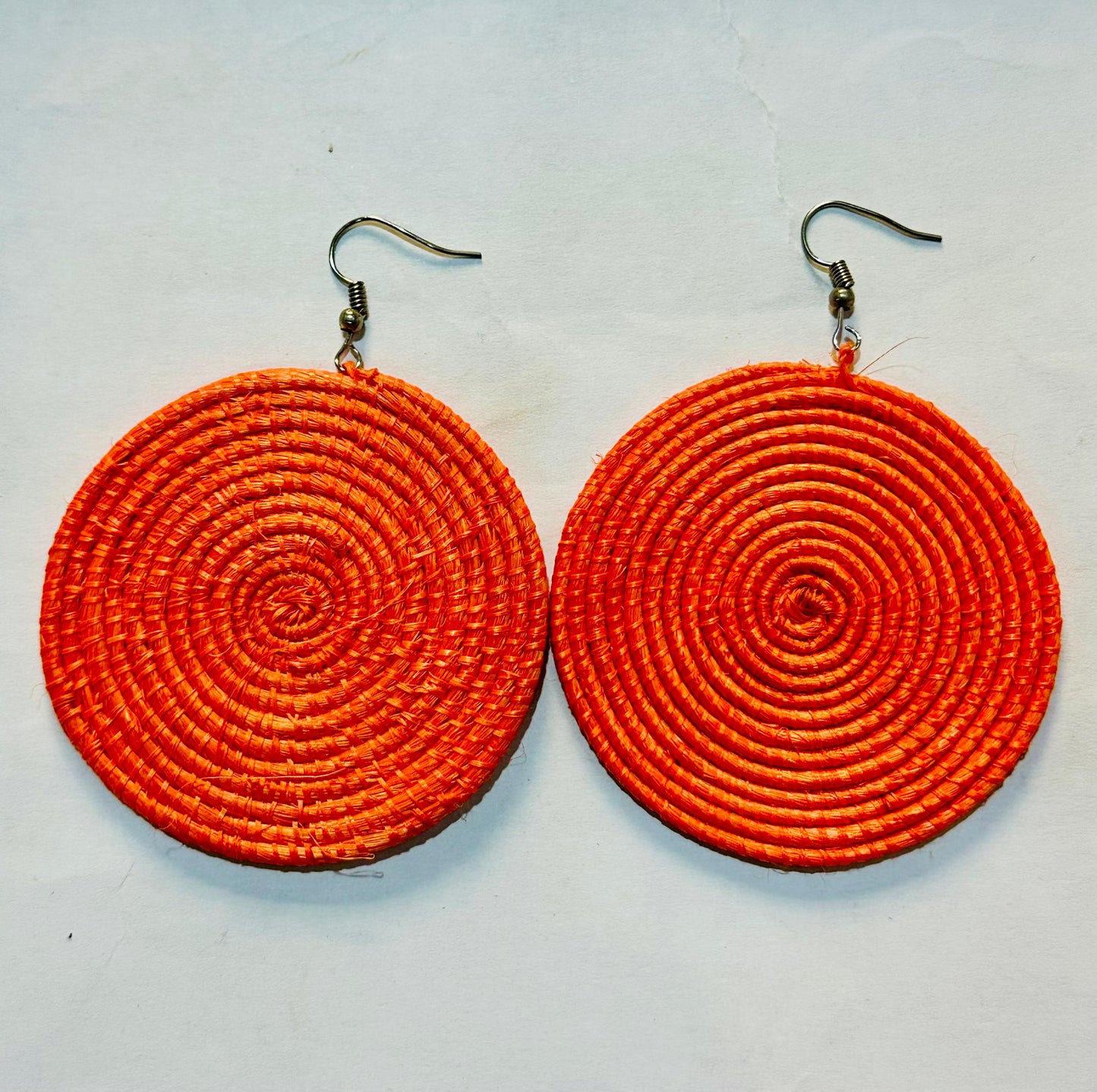 Woven earrings