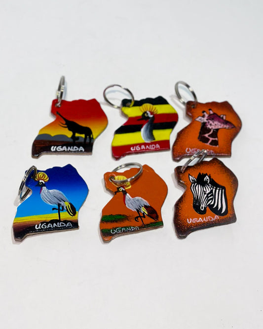Leather keyrings